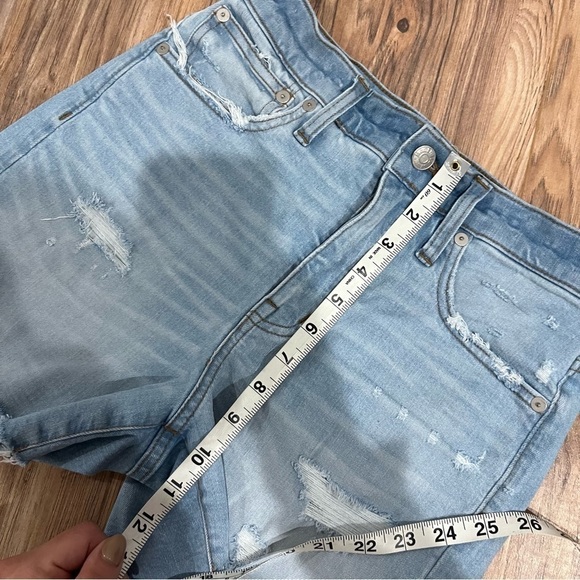 Madewell High-Rise Denim Shorts in Posey Wash - Picture 12 of 12